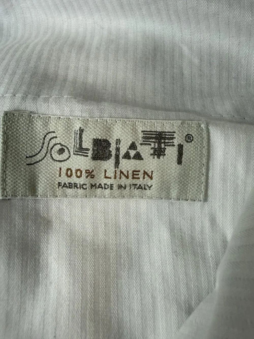 SuitSupply Brescia Dress Pants Size 32x28 Solbiati Pure Linen Trouser Gray
